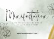 image of minifestation method article
